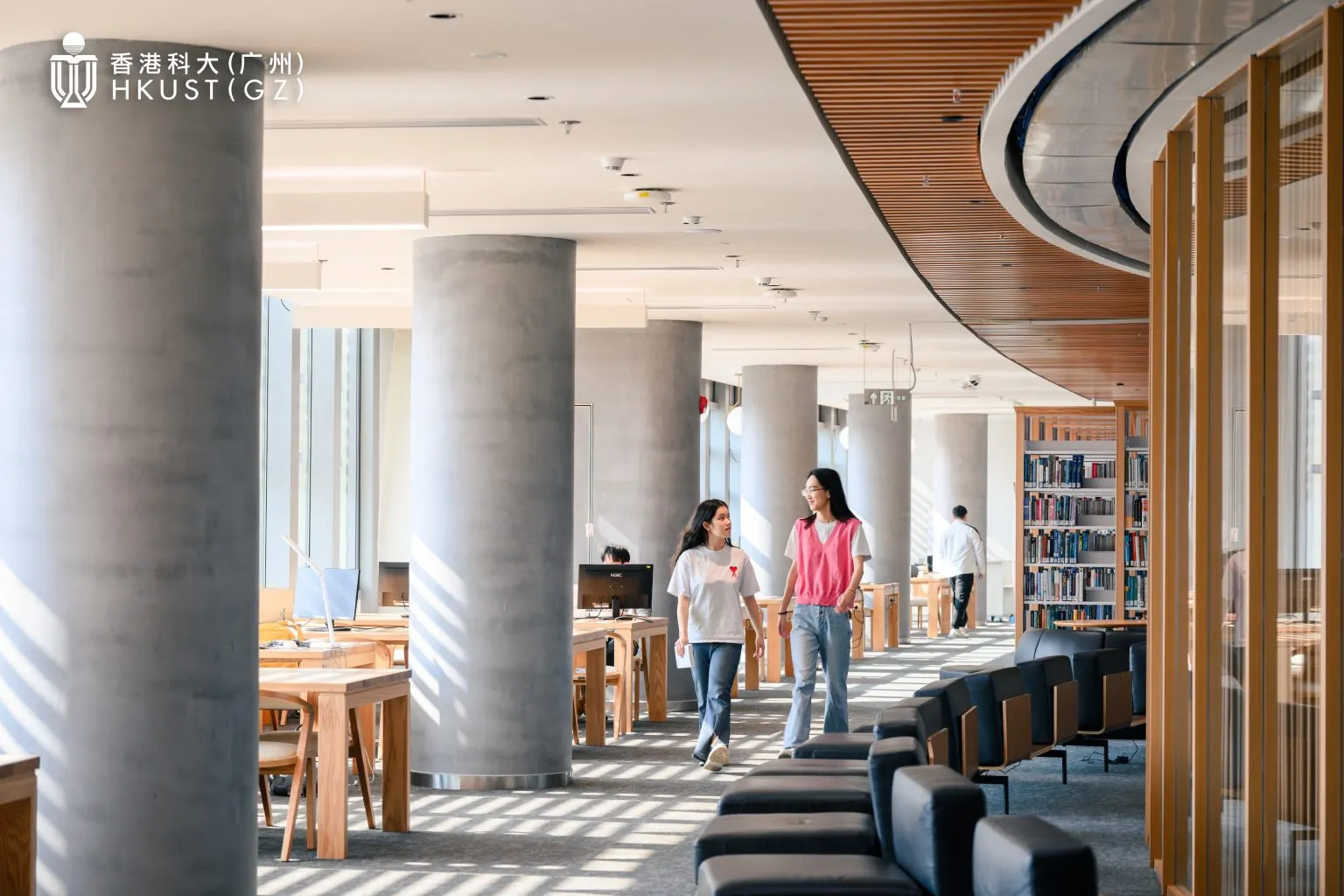 Technology-enriched library study spaces at HKUST Guangzhou