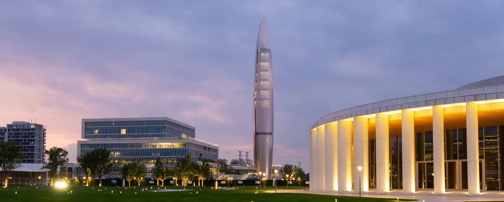 Westlake University campus and academic buildings