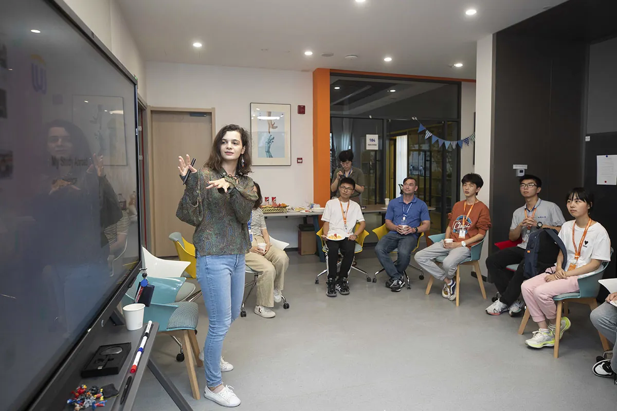 International and local students at Westlake University