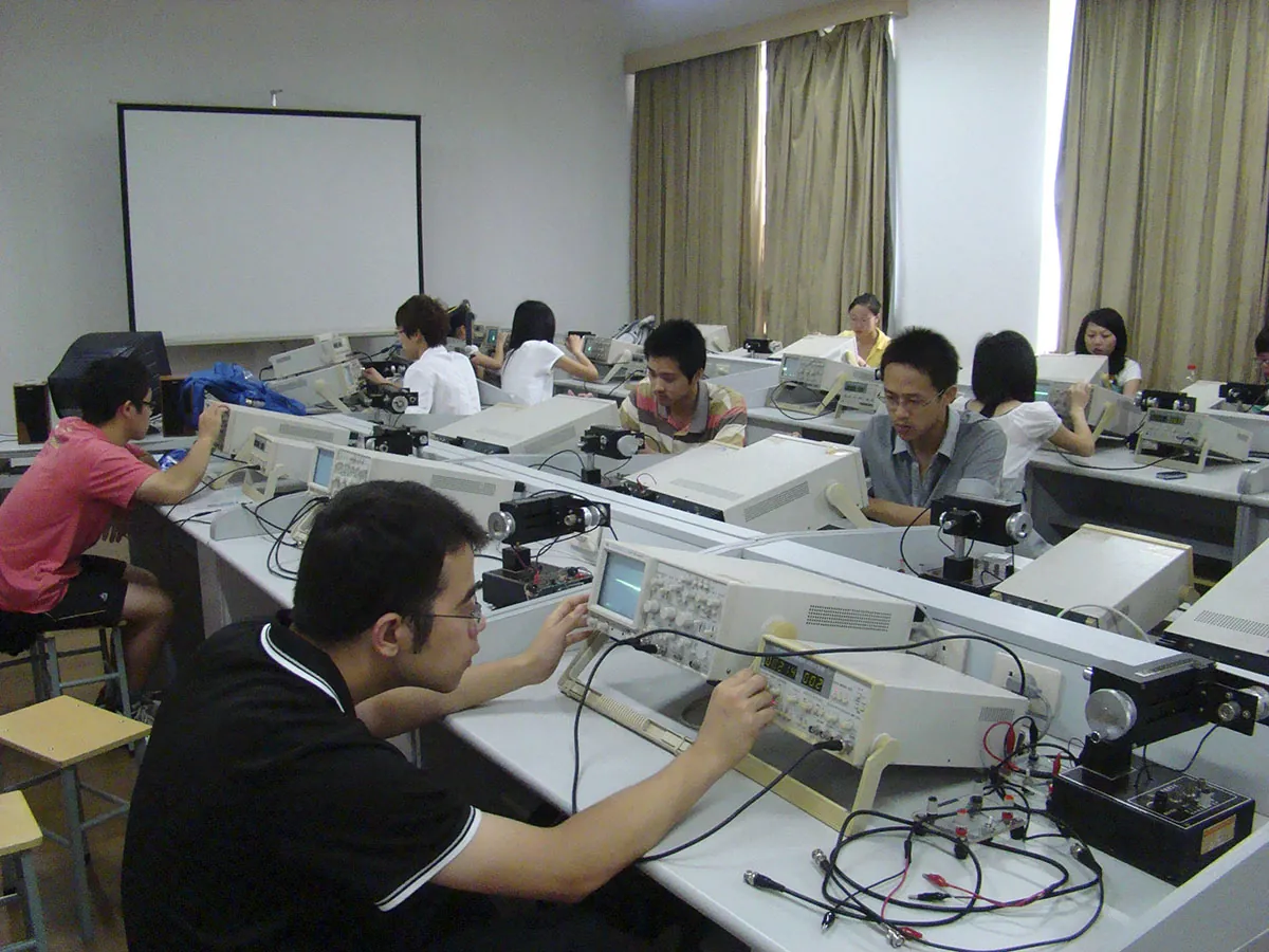 Textile and materials laboratory at Zhejiang Sci-Tech University