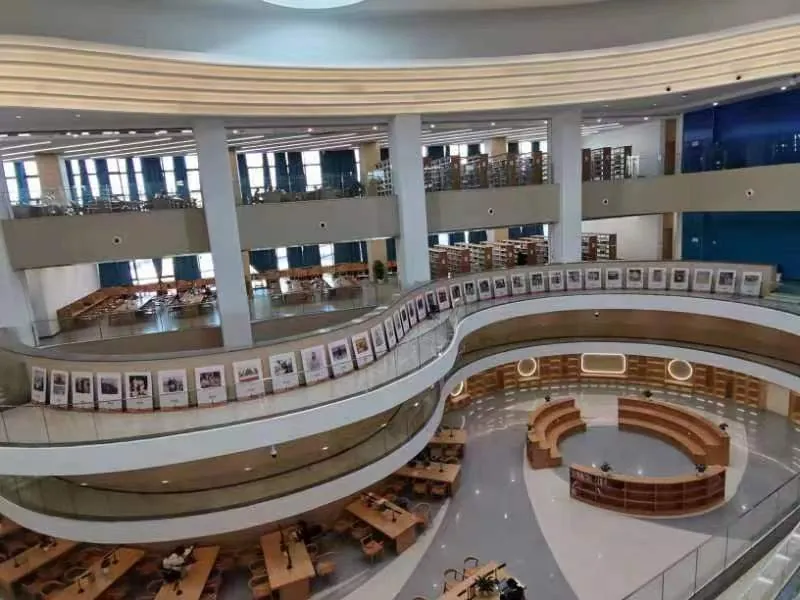Library study spaces at Zhejiang Sci-Tech University