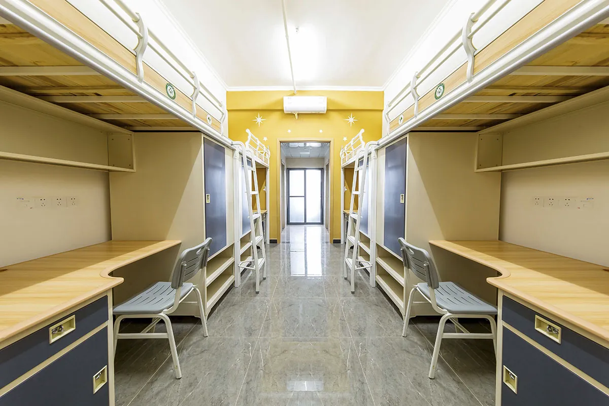 International student dormitory at Zhejiang University of Commerce and Industry