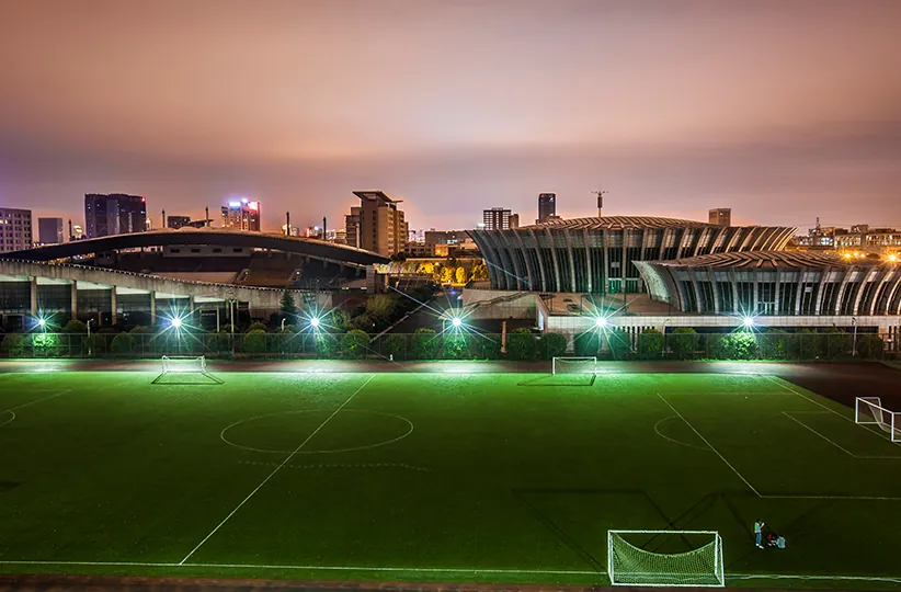 Sports facilities at Zhejiang University of Commerce and Industry