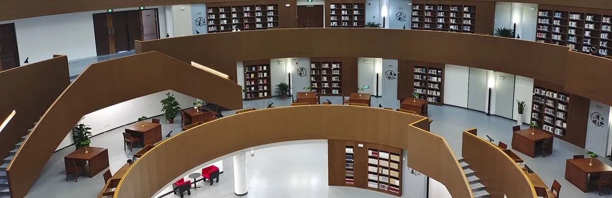 Library study spaces at Zhejiang University of Technology