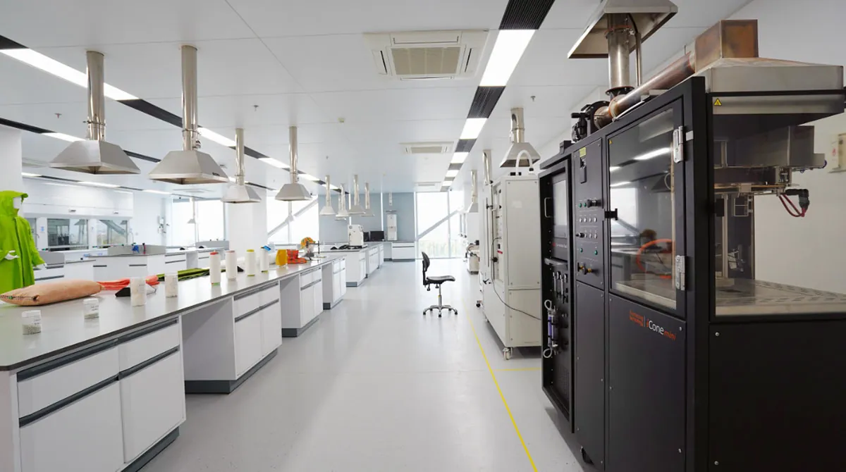 Research laboratory at Nanjing Normal University