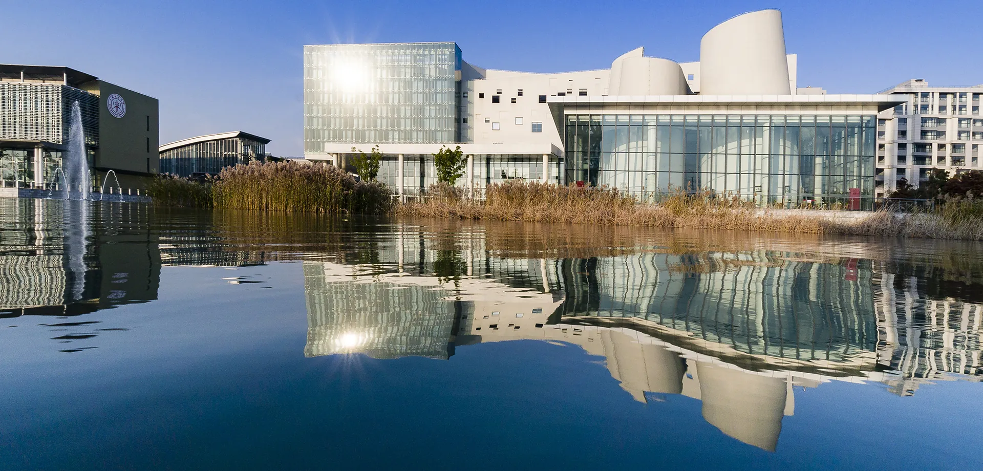 ShanghaiTech University campus buildings in Zhangjiang, Pudong