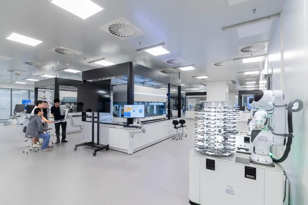 Research laboratory at Shenzhen University of Advanced Technology