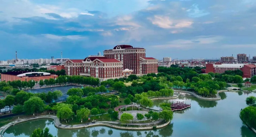 Tianjin Foreign Studies University campus grounds