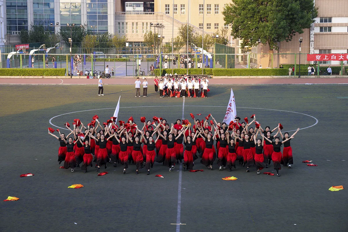 Sports facilities at Tianjin Medical University