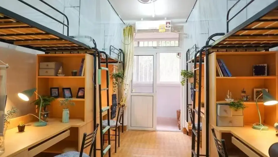 International student dormitory at Tianjin University of Traditional Chinese Medicine