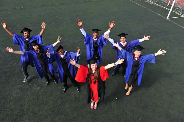 Students participating in campus life at Tianjin University of Traditional Chinese Medicine