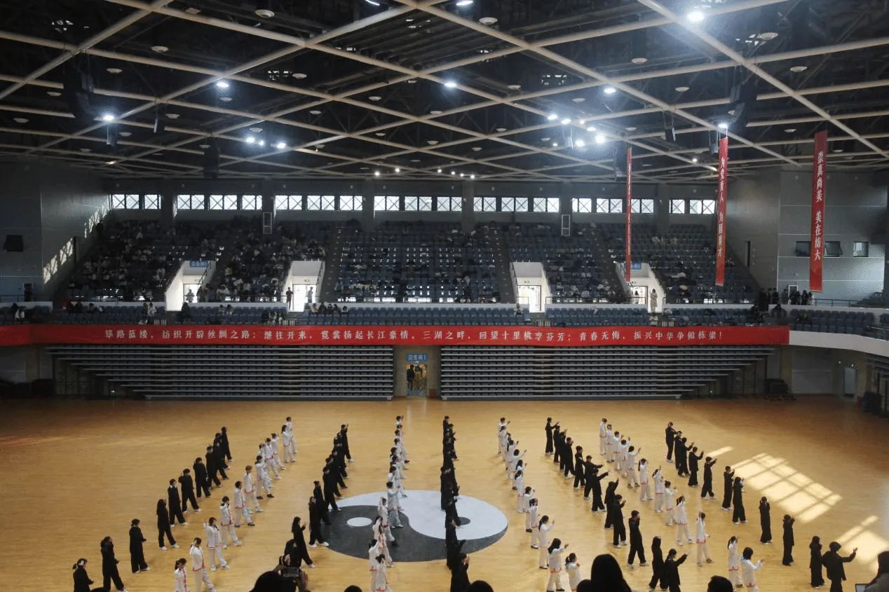 Sports facilities at Wuhan Textile University